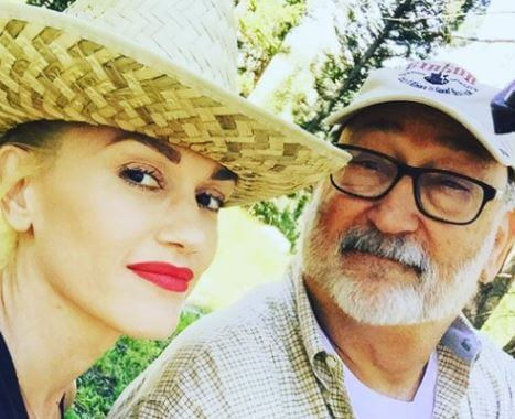 Dennis Stefani with his daughter Gwen Stefani.